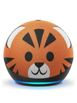 Christmas Gifts Amazon Echo Dot Kids (4Th Gen), Designed For Children, With Parental Controls – Tiger* Christmas Gifts