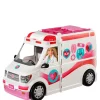 Barbie Careers Care Clinic Vehicle Ambulance With Lights And Sounds* Barbie