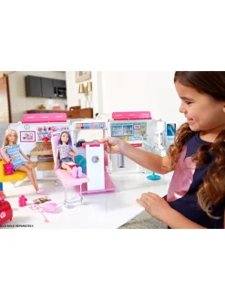Barbie Careers Care Clinic Vehicle Ambulance With Lights And Sounds* Barbie