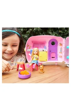 Barbie Club Chelsea Camper With Chelsea Doll And Accessories* Barbie