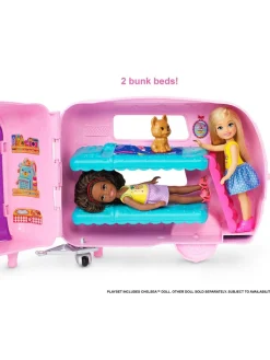 Barbie Club Chelsea Camper With Chelsea Doll And Accessories* Barbie