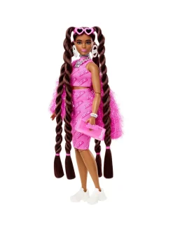 Barbie Extra Doll #14 – Retro Logo Print* Barbie