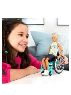 Barbie Ken Fashionistas With Wheelchair And Ramp* Barbie