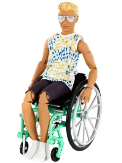 Barbie Ken Fashionistas With Wheelchair And Ramp* Barbie
