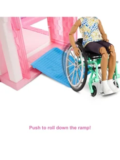 Barbie Ken Fashionistas With Wheelchair And Ramp* Barbie