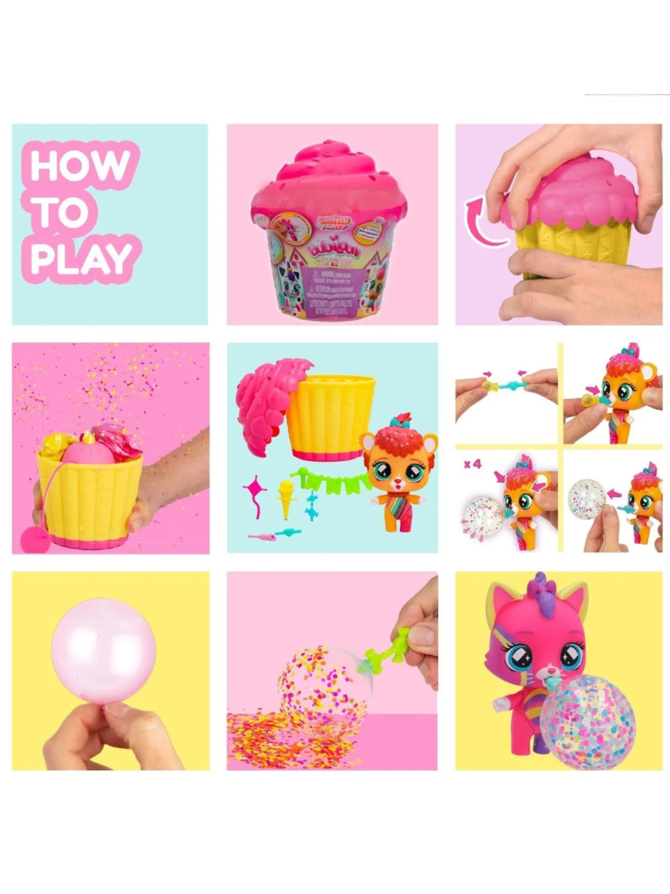 Christmas Gifts Bubiloons Bubigirls Confetti Party Assortment* Christmas Gifts