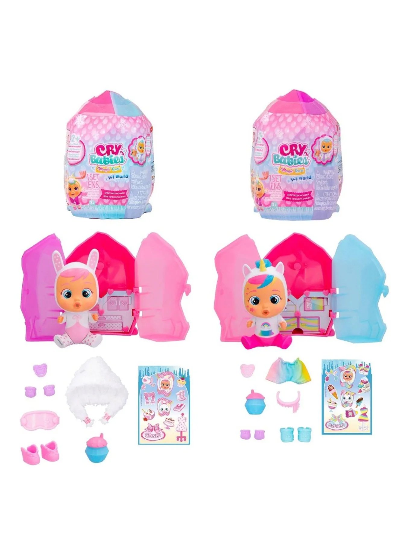 Christmas Gifts Cry Babies Magic Tears Keep Me Warm Twin Pack* Christmas Gifts