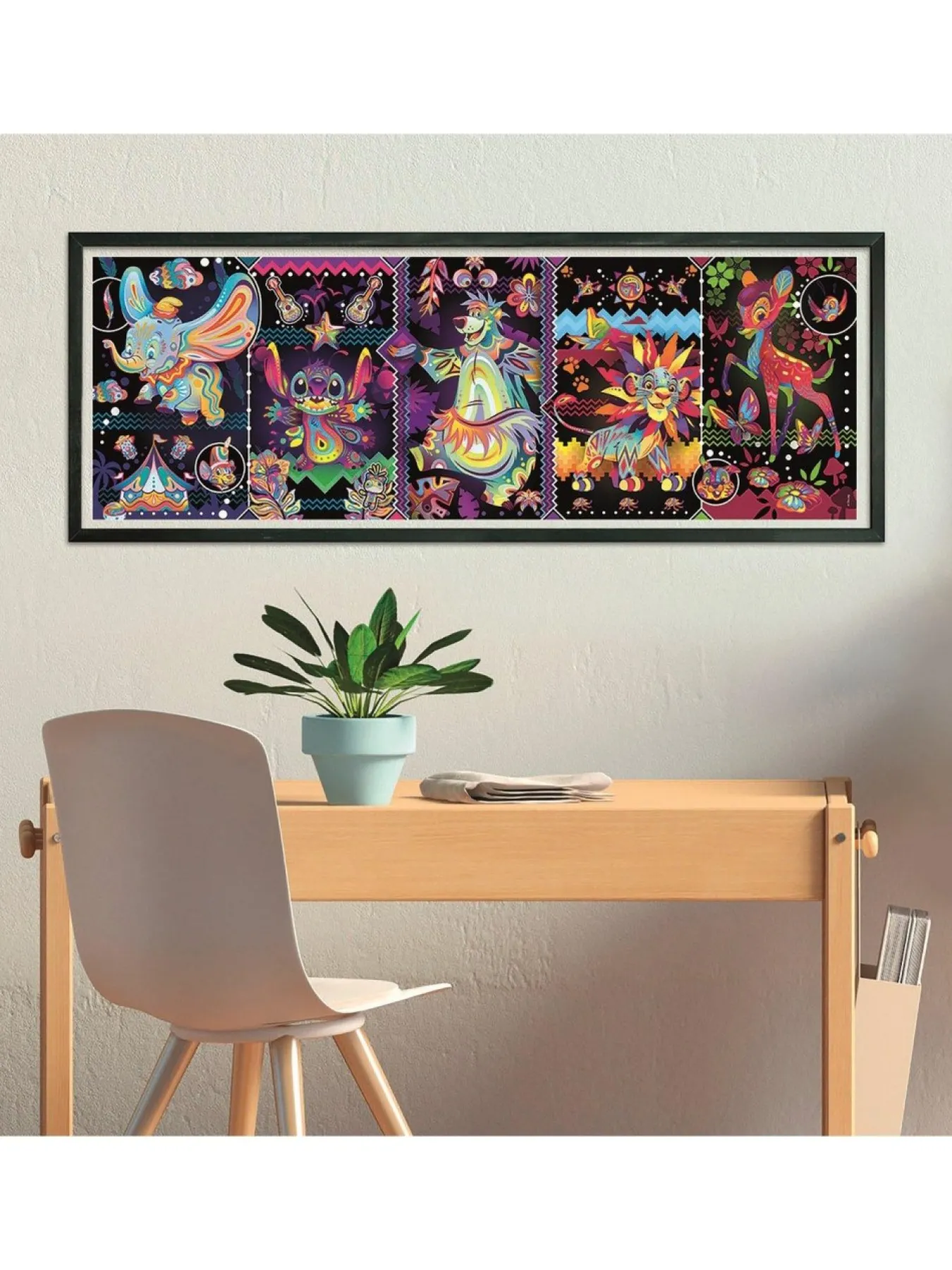 * Disney Clementoni Disney Joys 1000Pc Panorama Puzzle* Disney