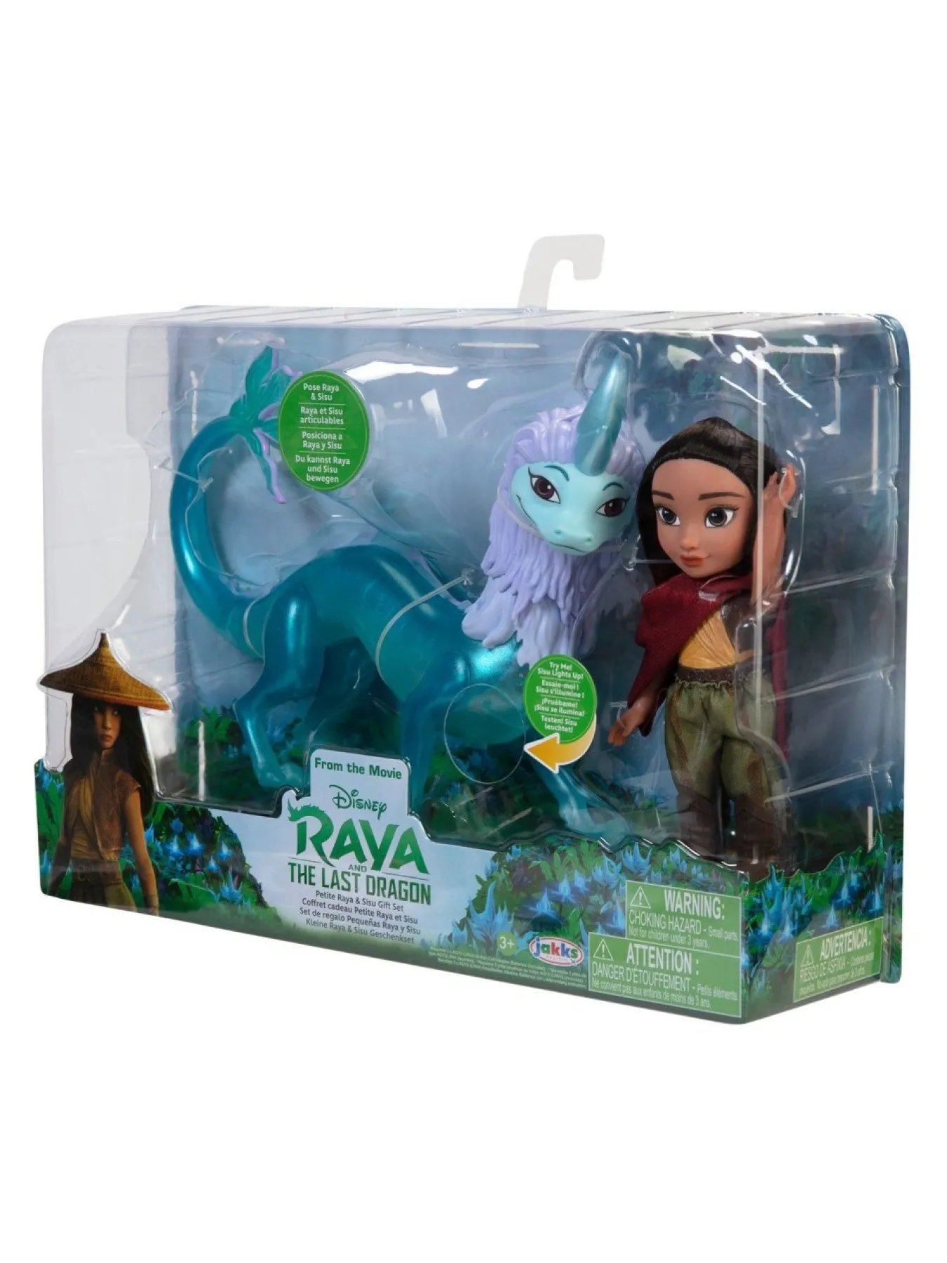 * Disney Raya 6″ Petite Raya Doll And Feature Sisu Dragon Figure Gift Set* Disney