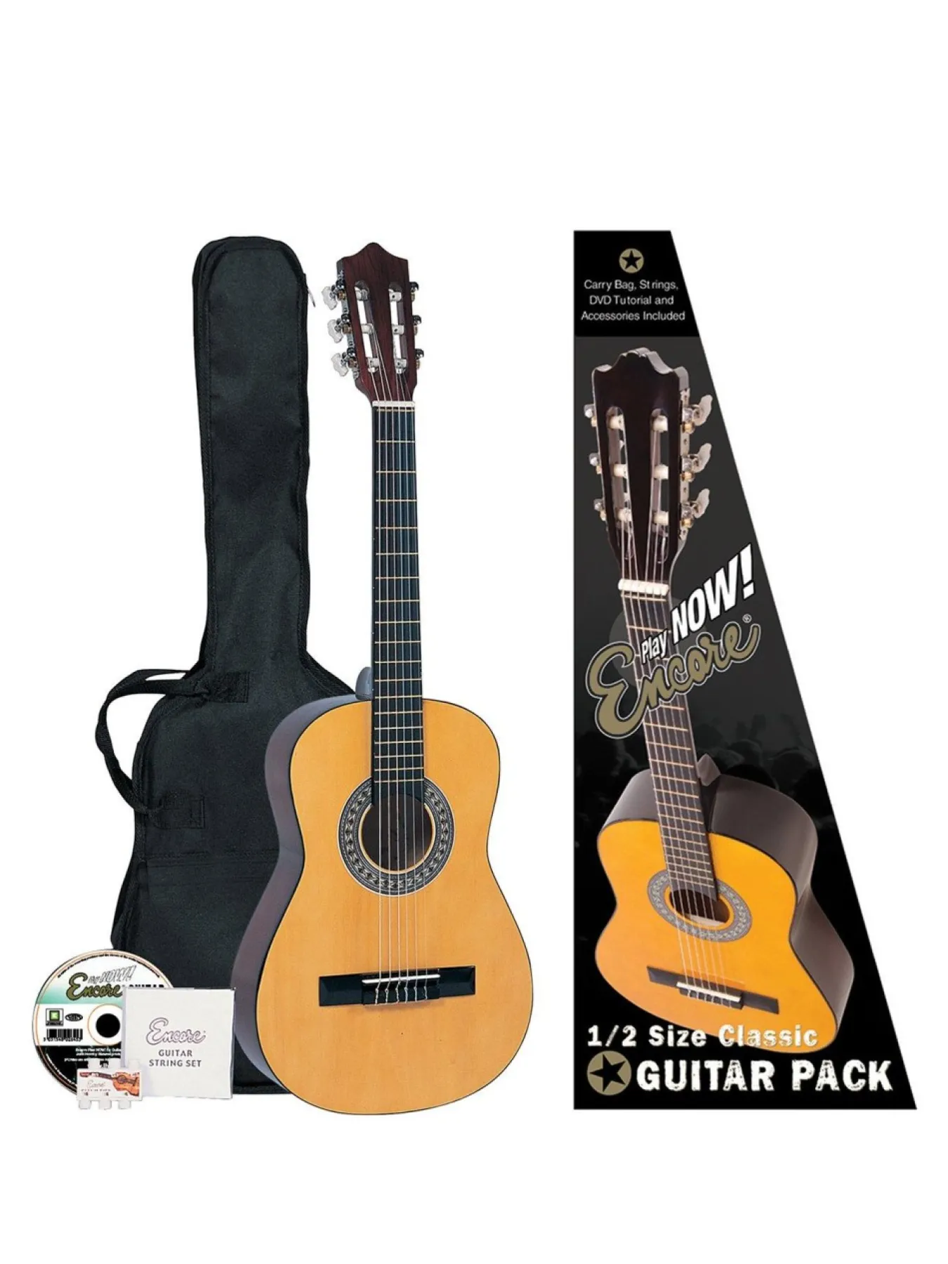 Christmas Gifts Encore 1/2 Classic Guitar Outfit* Christmas Gifts