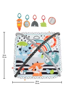Christmas Gifts Fisher-Price 3-In-1 Music, Glow & Grow Baby Gym Play Mat* Christmas Gifts