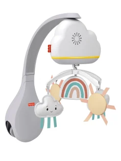Christmas Gifts Fisher-Price Rainbow Showers Bassinet To Bedside Mobile* Christmas Gifts