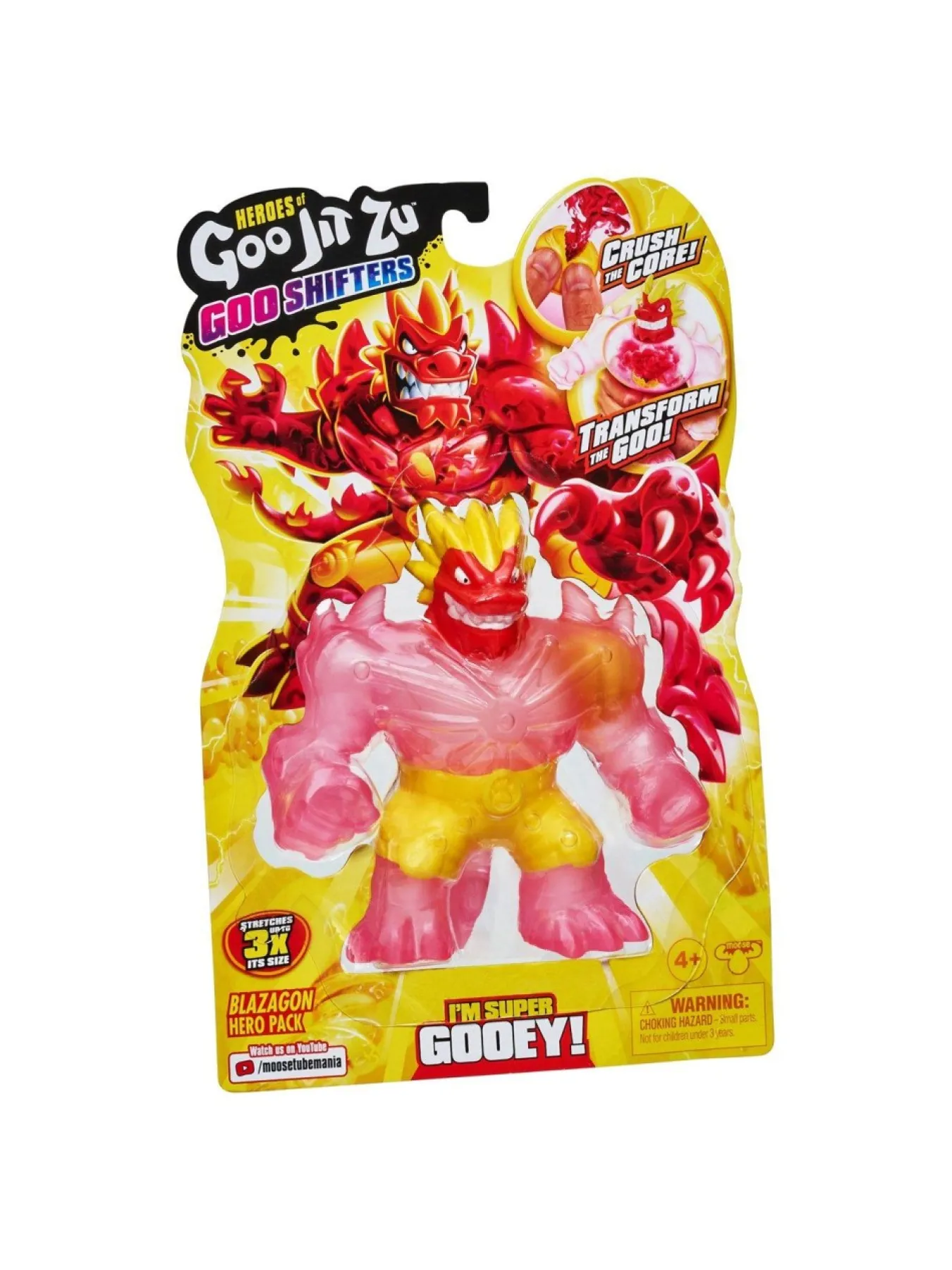 Christmas Gifts Heroes Of Goo Jit Zu Goo Shifters Blazagon Hero Pack* Christmas Gifts