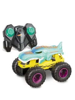 Christmas Gifts Hot Wheels 7.5″ Rc Monster Truck Mega Wrex* Christmas Gifts