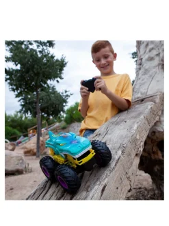 Christmas Gifts Hot Wheels 7.5″ Rc Monster Truck Mega Wrex* Christmas Gifts