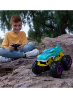 Christmas Gifts Hot Wheels 7.5″ Rc Monster Truck Mega Wrex* Christmas Gifts