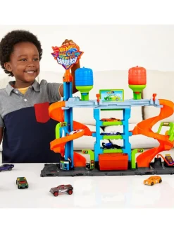 Christmas Gifts Hot Wheels City Mega Tower Car Wash Playset* Christmas Gifts