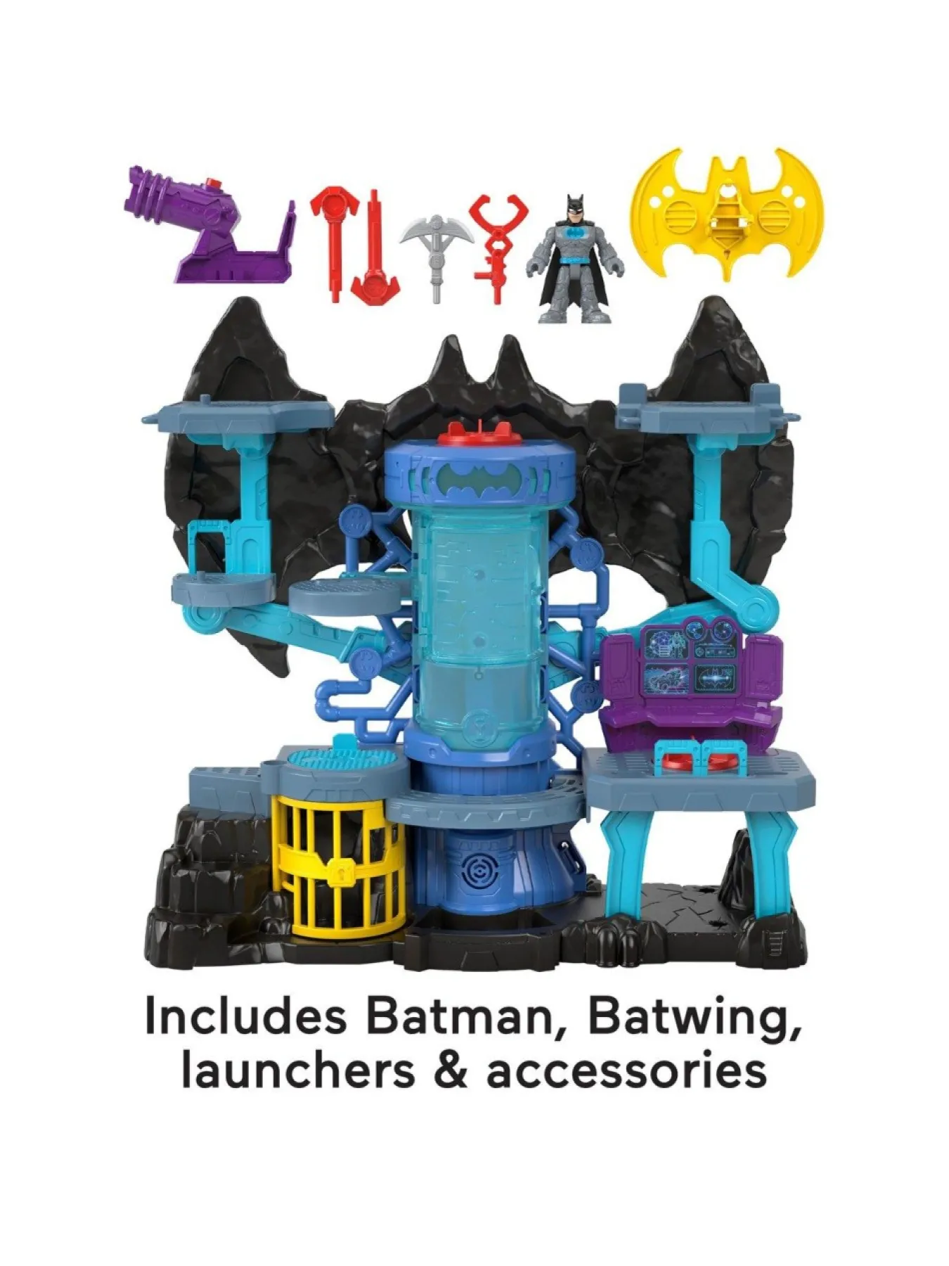 Christmas Gifts Imaginext Dc Super Friends Bat-Tech Batcave* Christmas Gifts