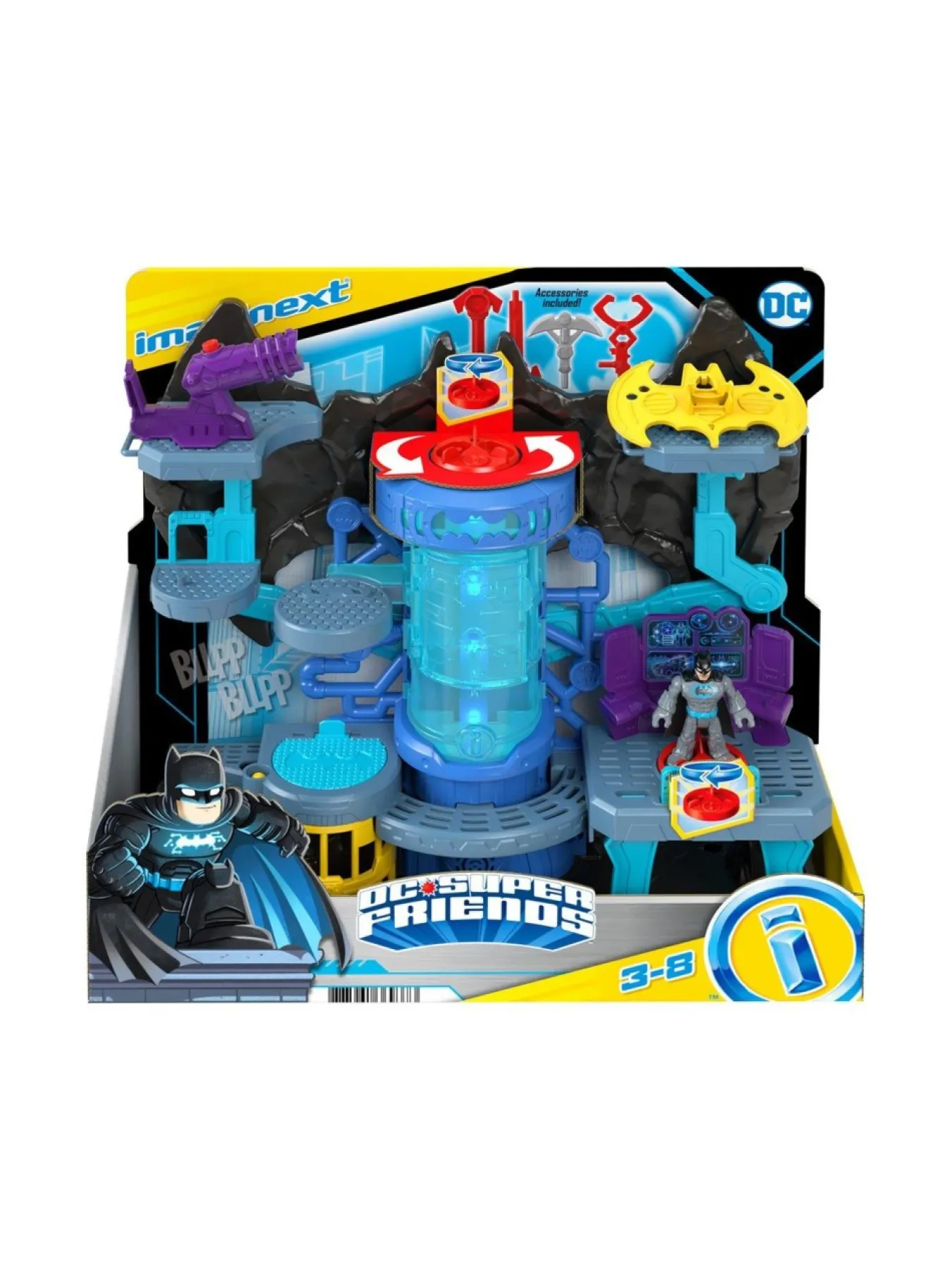 Christmas Gifts Imaginext Dc Super Friends Bat-Tech Batcave* Christmas Gifts
