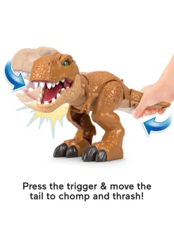 Christmas Gifts Imaginext Jurassic World Thrashin' Action T.Rex Dinosaur* Christmas Gifts