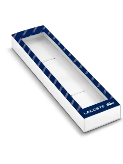 Christmas Gifts Lacoste White Dial Black And White Strap Kids/Teen Watch* Christmas Gifts