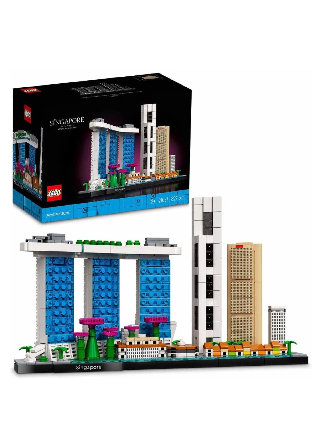 Christmas Gifts Lego Architecture Singapore Building Set 21057* Christmas Gifts