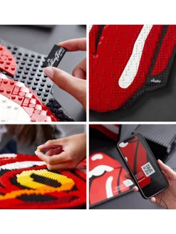 Christmas Gifts Lego Art The Rolling Stones Diy Wall Decor Set 31206* Christmas Gifts