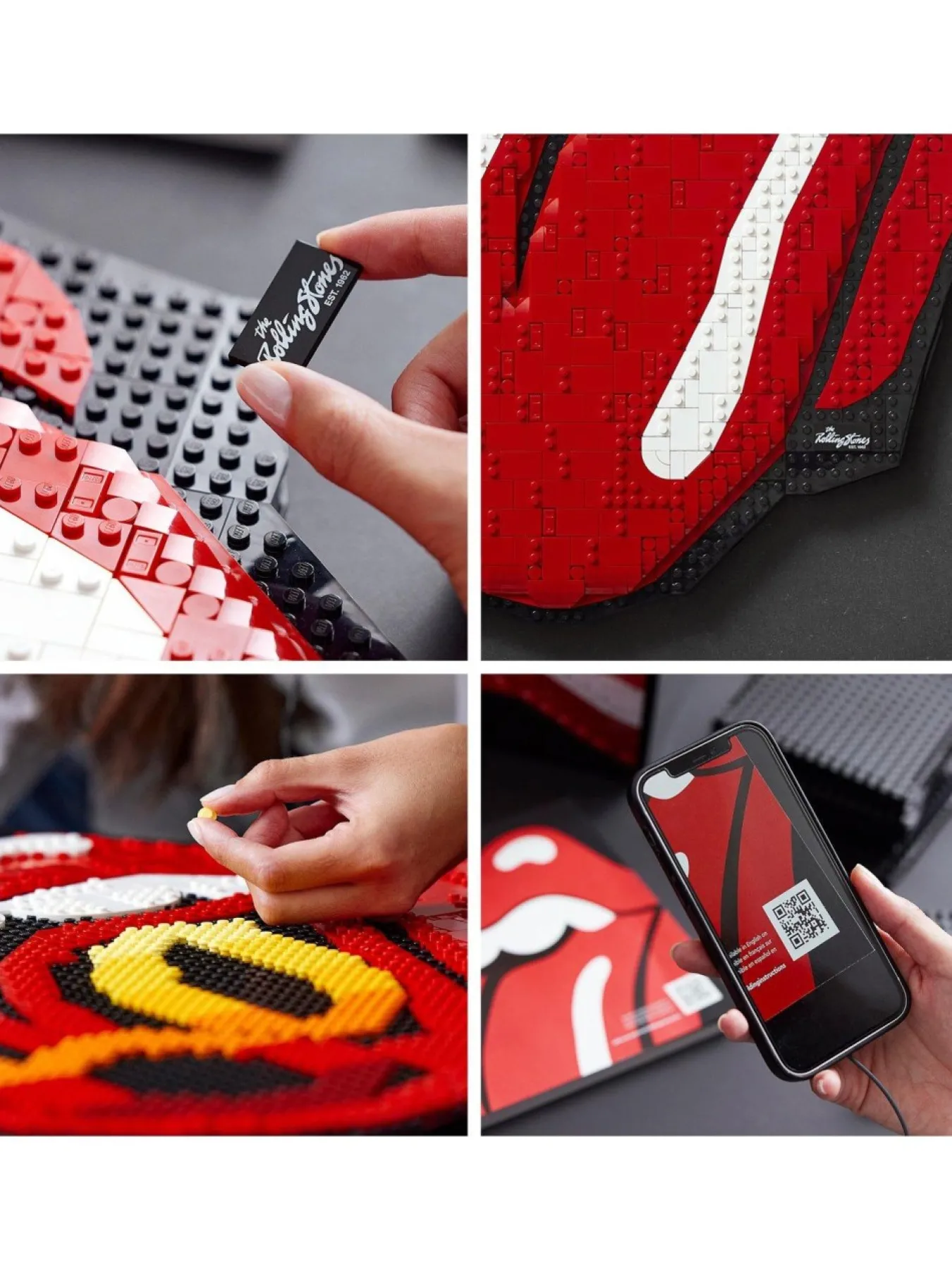 Christmas Gifts Lego Art The Rolling Stones Diy Wall Decor Set 31206* Christmas Gifts