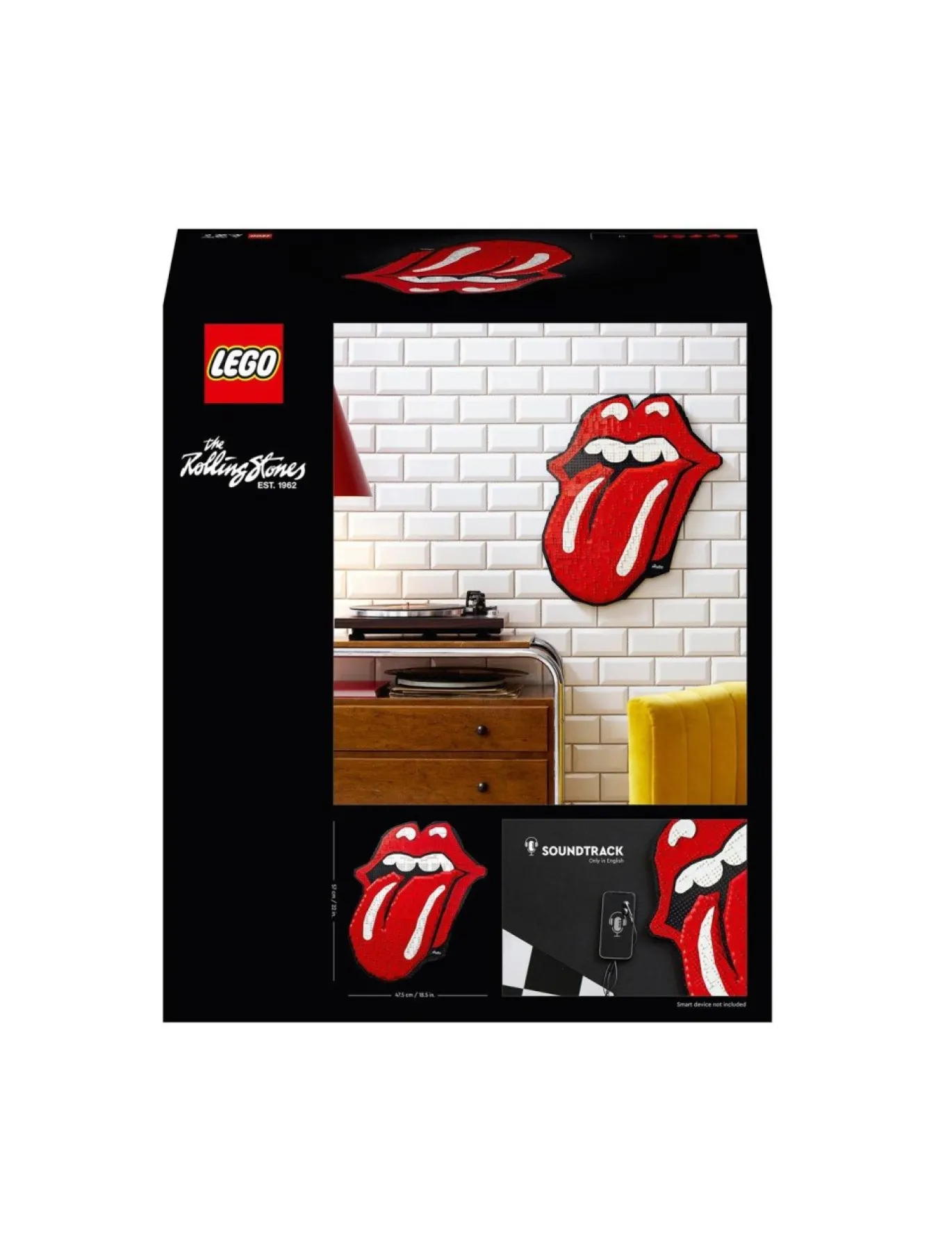Christmas Gifts Lego Art The Rolling Stones Diy Wall Decor Set 31206* Christmas Gifts