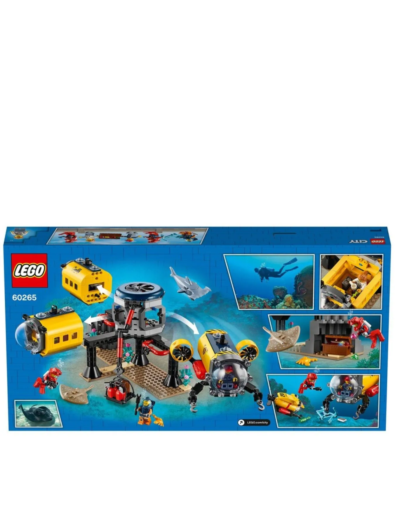 * Lego City 60265 Ocean Exploration Base Deep Sea Underwater Adventure* Lego