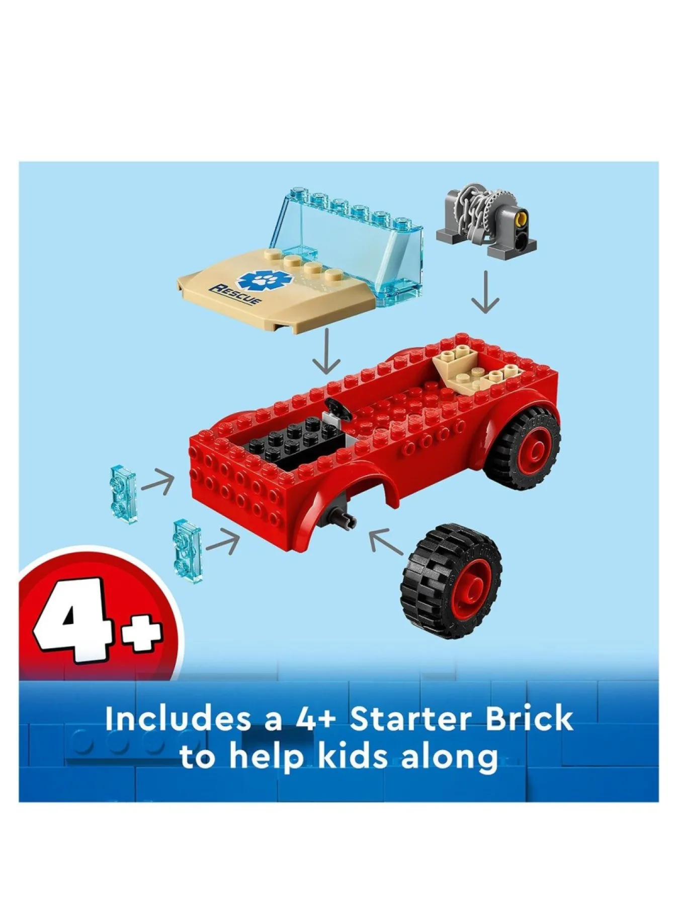 * Lego City City Wildlife Rescue Off Roader Car Toy 60301* Lego