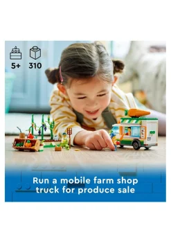 * Lego City Farmers Market Van Farm Toy Set 60345* Lego