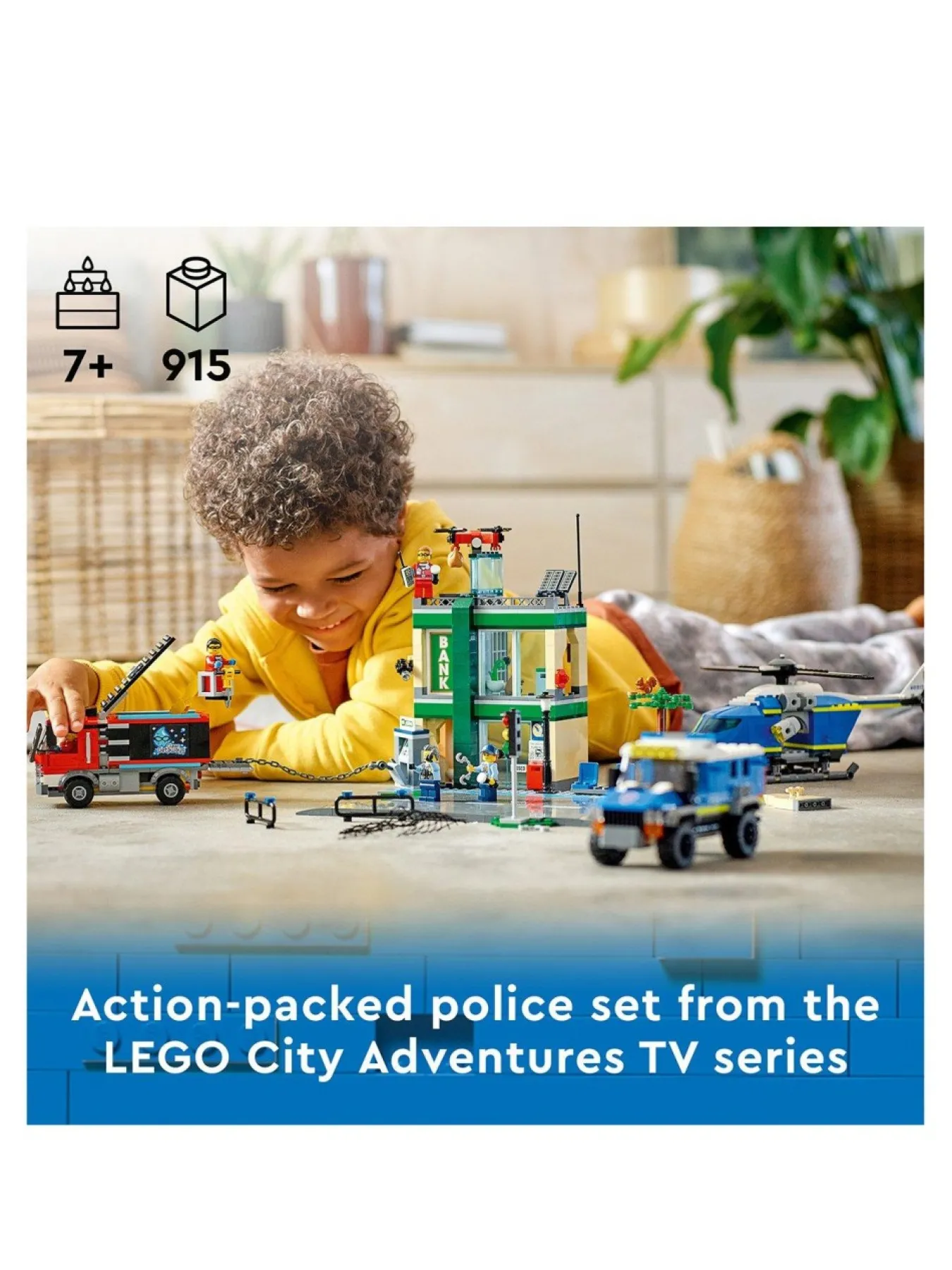 * Lego City Police Chase At The Bank Set 60317* Lego