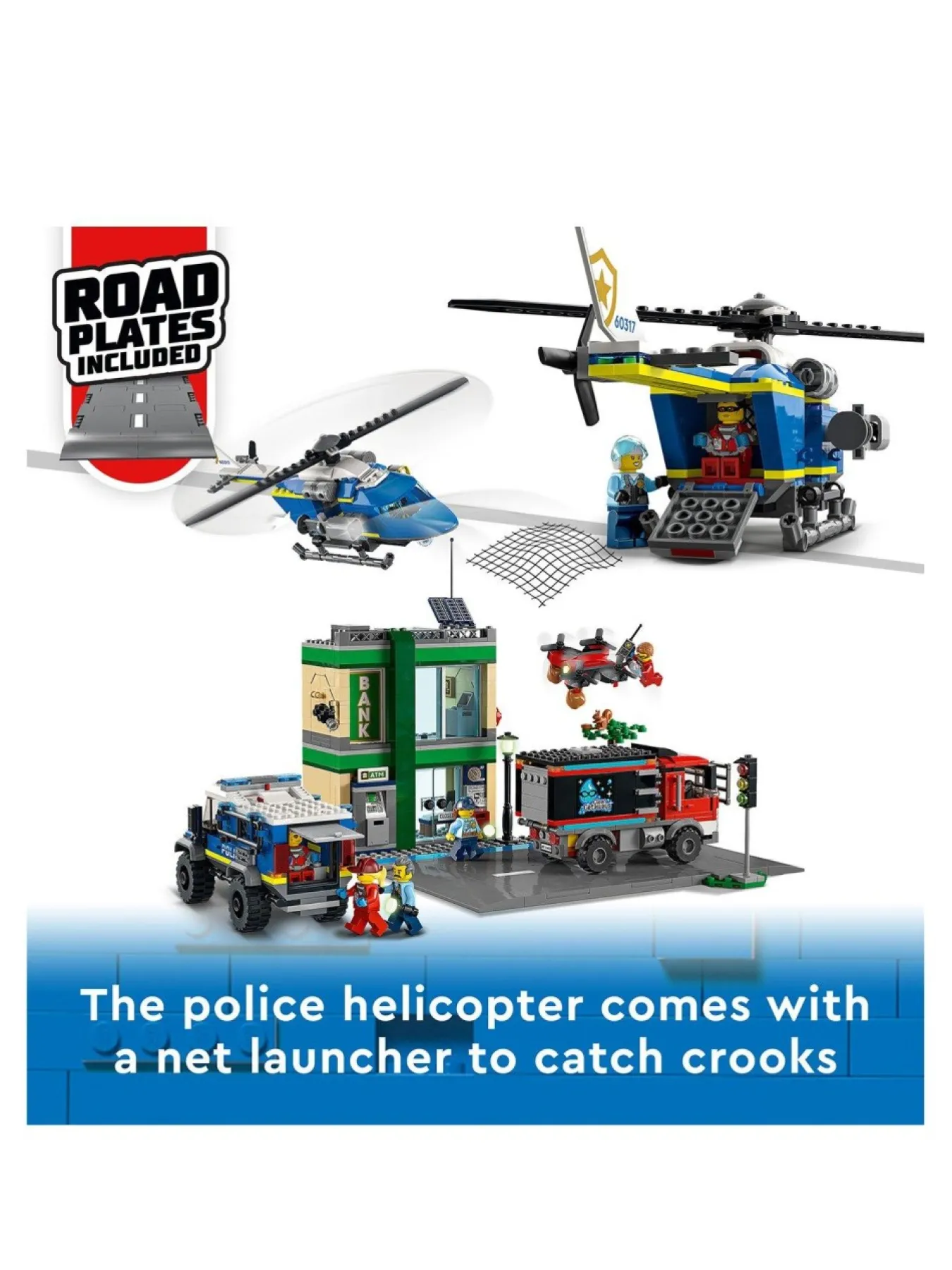 * Lego City Police Chase At The Bank Set 60317* Lego