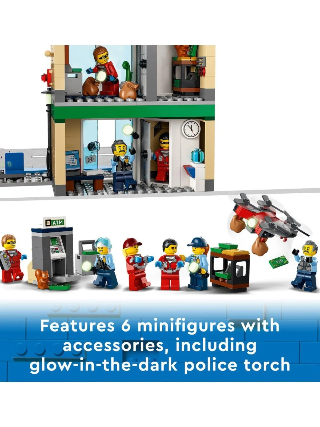 * Lego City Police Chase At The Bank Set 60317* Lego