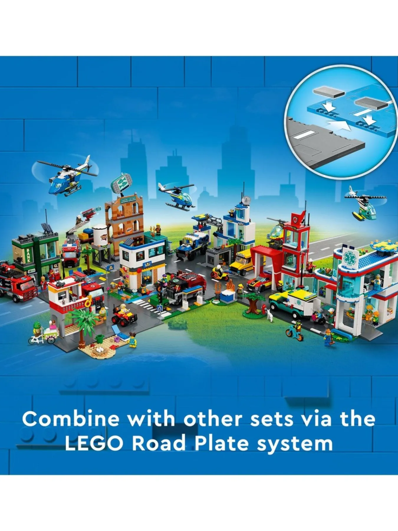 * Lego City Police Chase At The Bank Set 60317* Lego