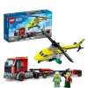 * Lego City Rescue Helicopter Transport Set 60343* Lego
