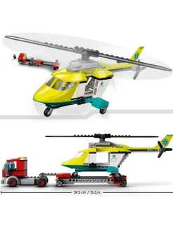 * Lego City Rescue Helicopter Transport Set 60343* Lego