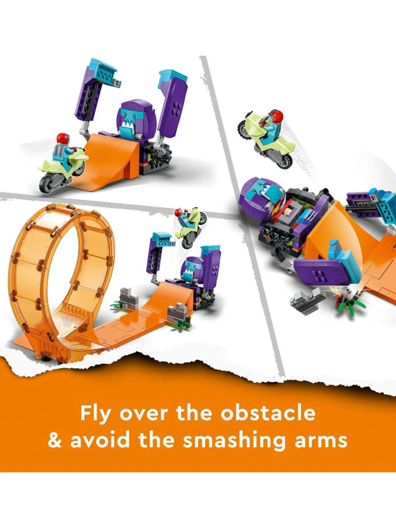 * Lego City Smashing Chimpanzee Stunt Loop 60338* Lego