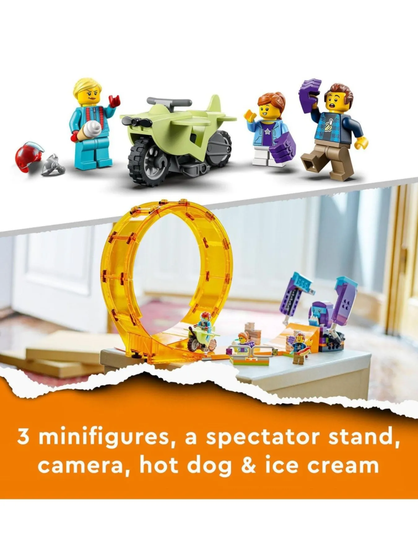 * Lego City Smashing Chimpanzee Stunt Loop 60338* Lego