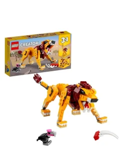* Lego Creator 3 In 1 Wild Lion Building Set 31112* Lego