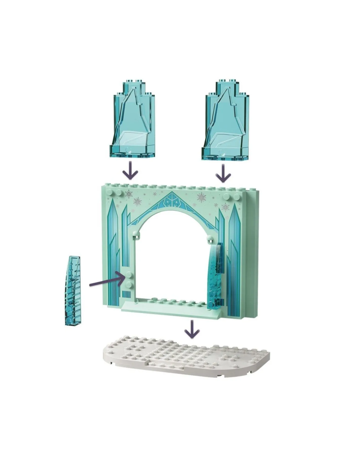 * Lego Disney Anna And Elsa's Frozen Wonderland 43194* Lego