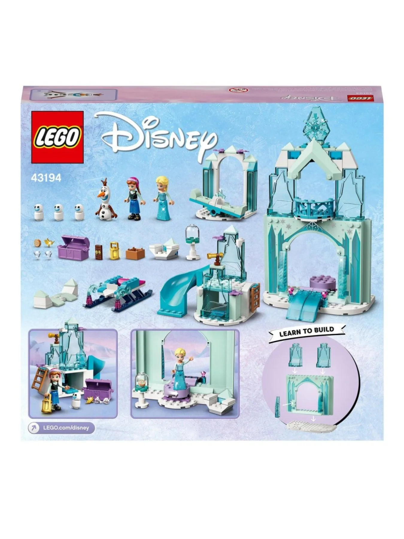 * Lego Disney Anna And Elsa's Frozen Wonderland 43194* Lego