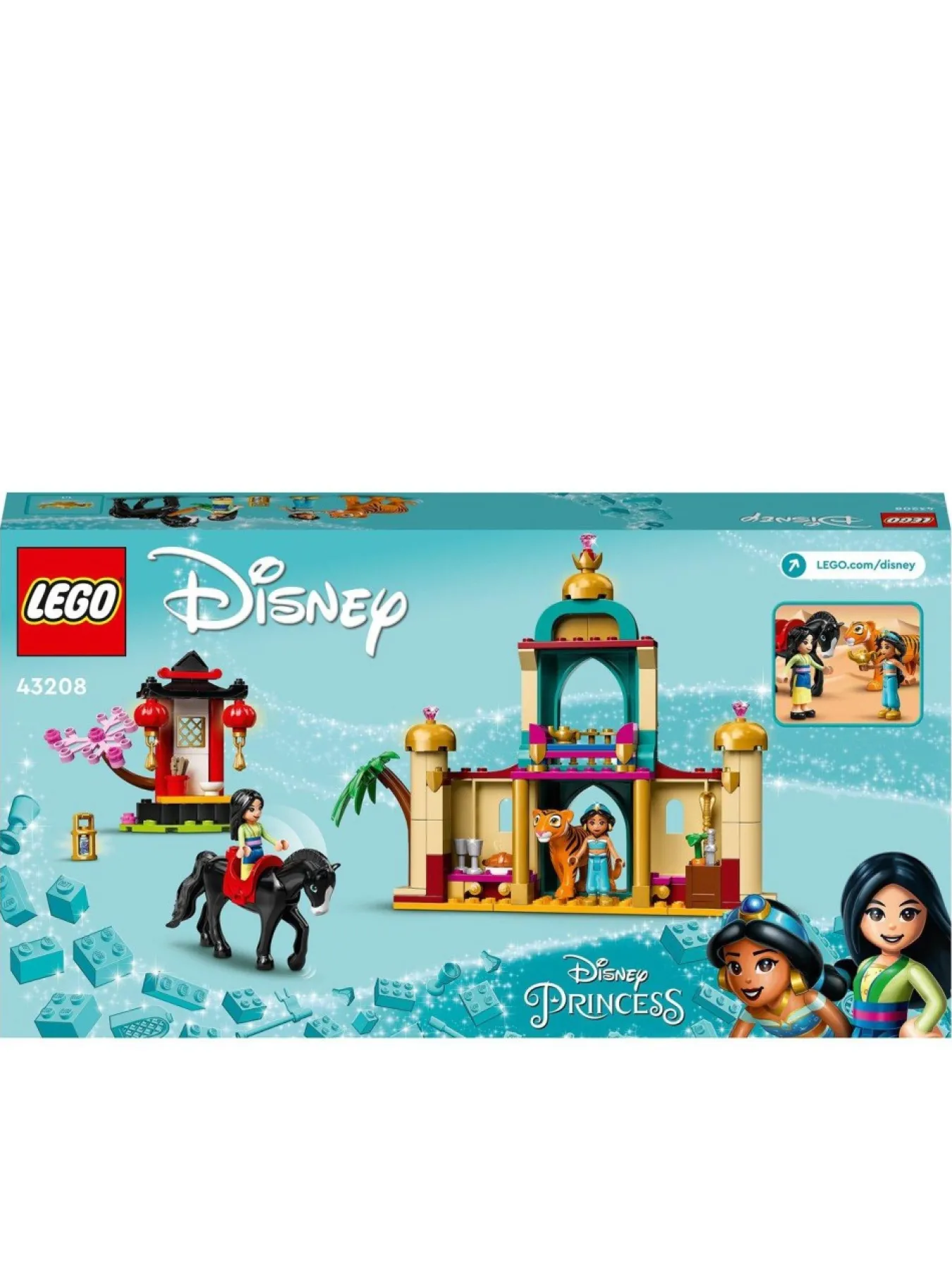 Christmas Gifts Lego Disney Princess Jasmine And Mulan's Adventure Set 43208* Christmas Gifts