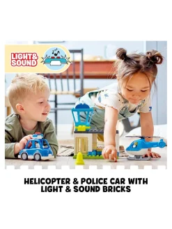 * Lego Duplo Police Station & Helicopter Toy 10959* Lego