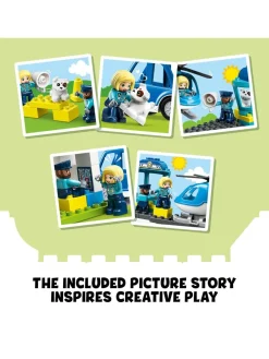 * Lego Duplo Police Station & Helicopter Toy 10959* Lego