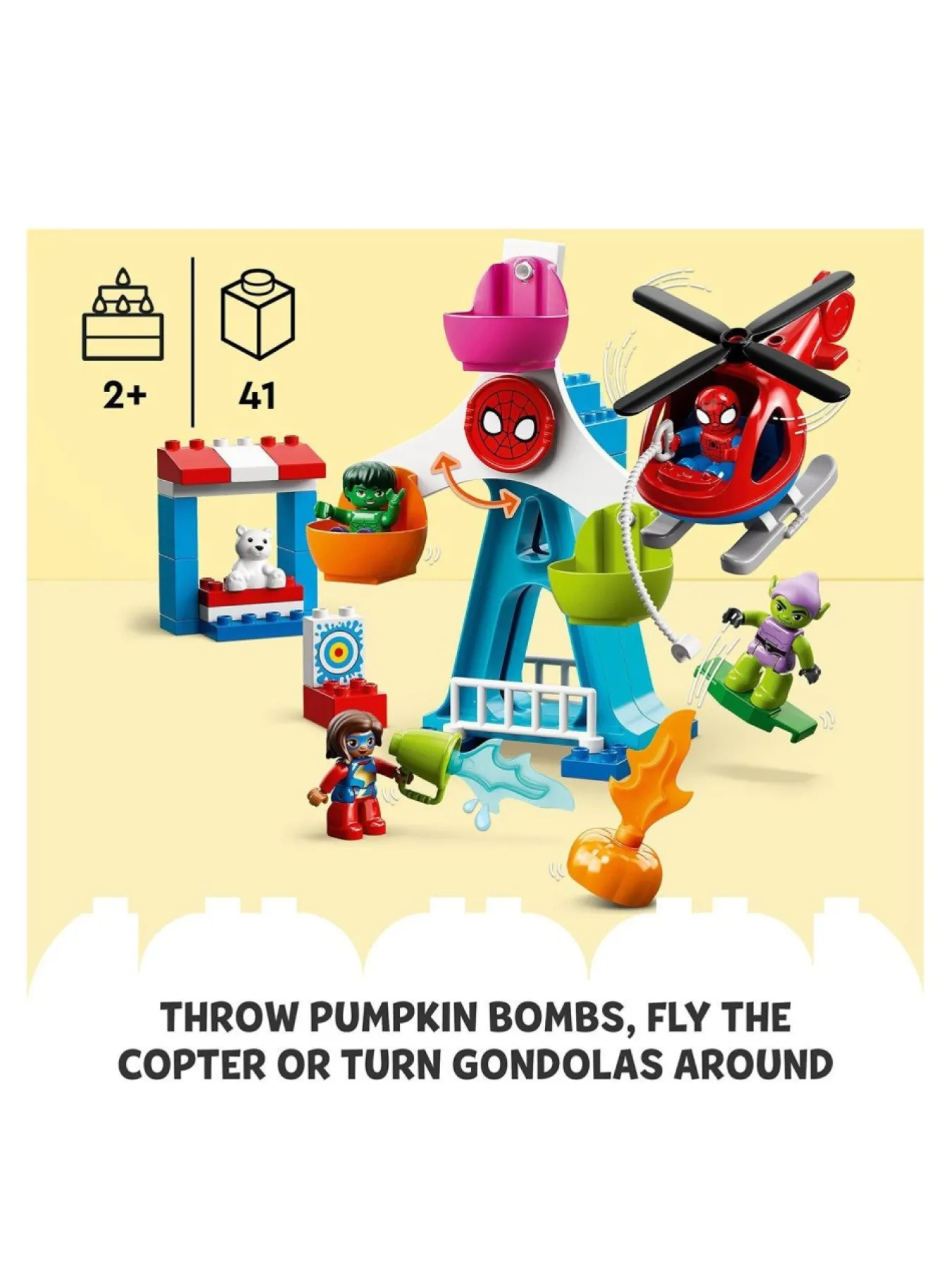 * Lego Duplo Spider-Man & Friends: Funfair Set 10963* Lego