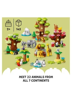 * Lego Duplo Wild Animals Of The World Toy Set 10975* Lego