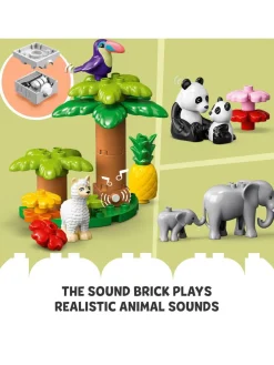 * Lego Duplo Wild Animals Of The World Toy Set 10975* Lego