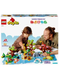 * Lego Duplo Wild Animals Of The World Toy Set 10975* Lego